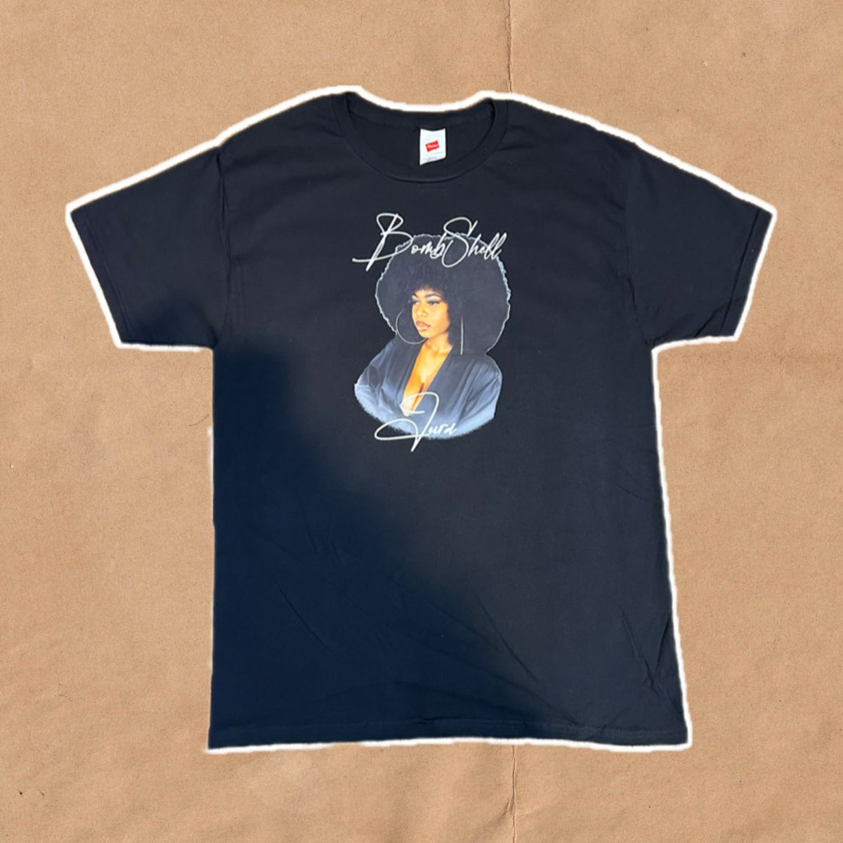 BOMBSHELL AURA AFRO TEE