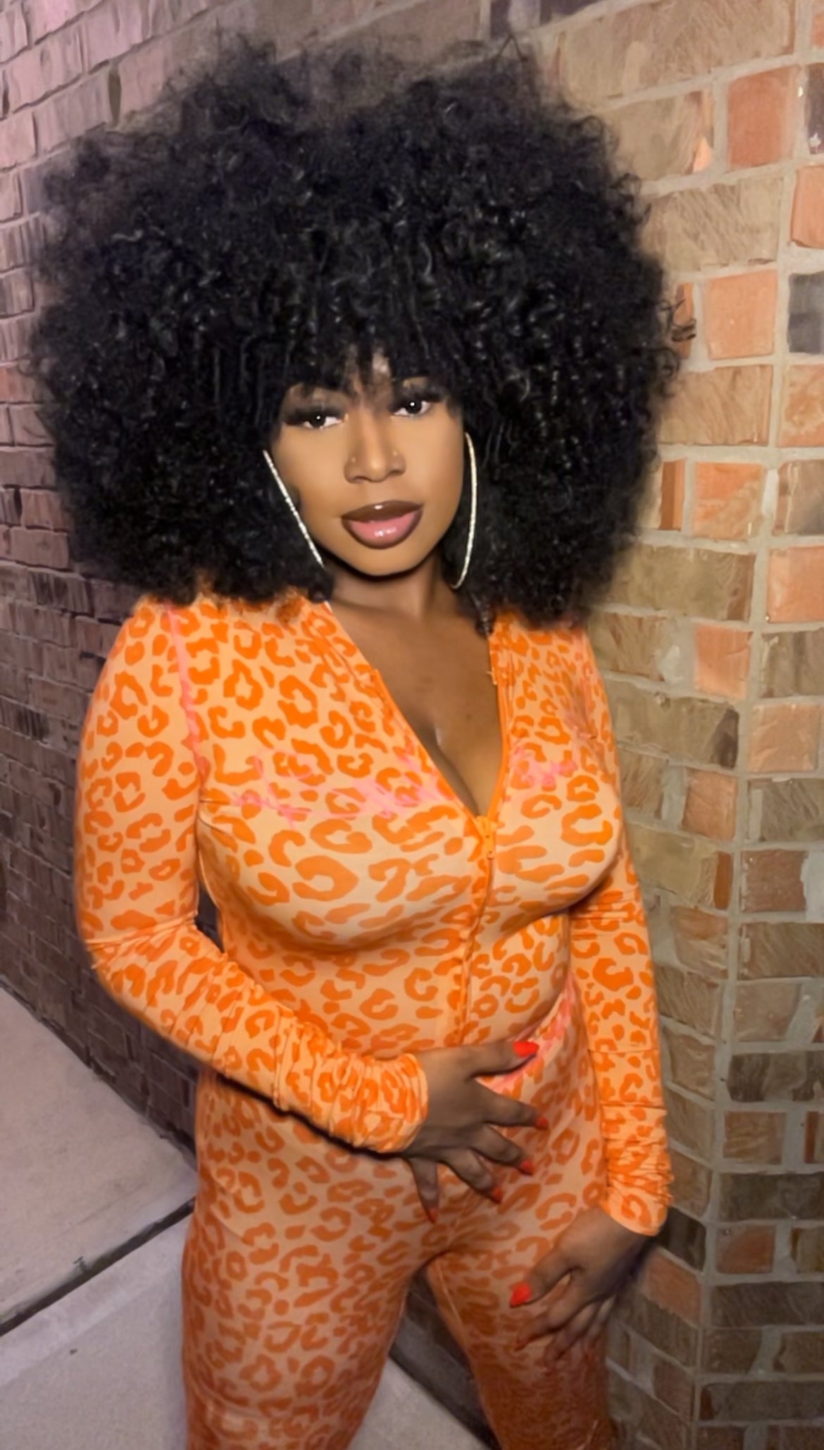 (Pre-Order 6 weeks) BOMBPRINT SET IN ORANGE