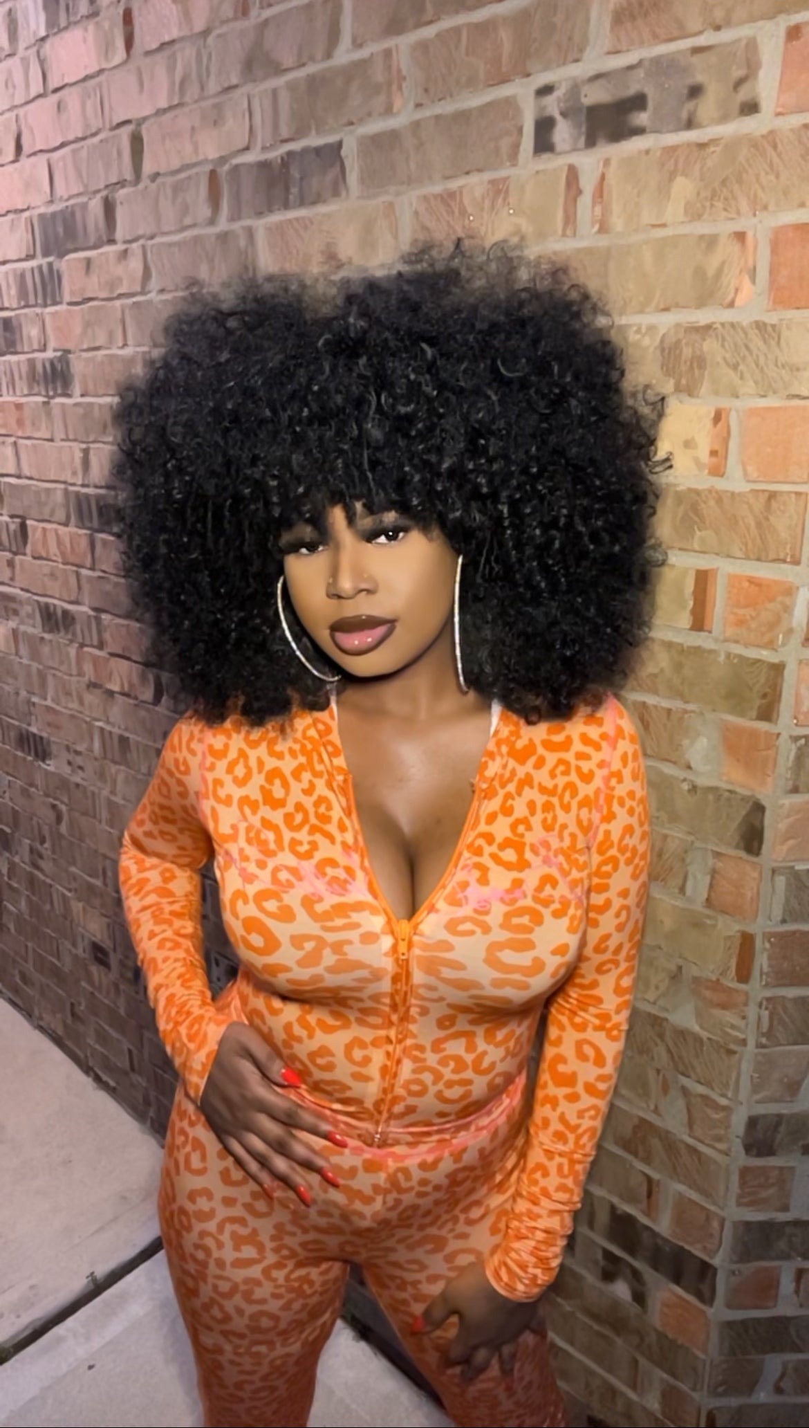(Pre-Order 6 weeks) BOMBPRINT SET IN ORANGE